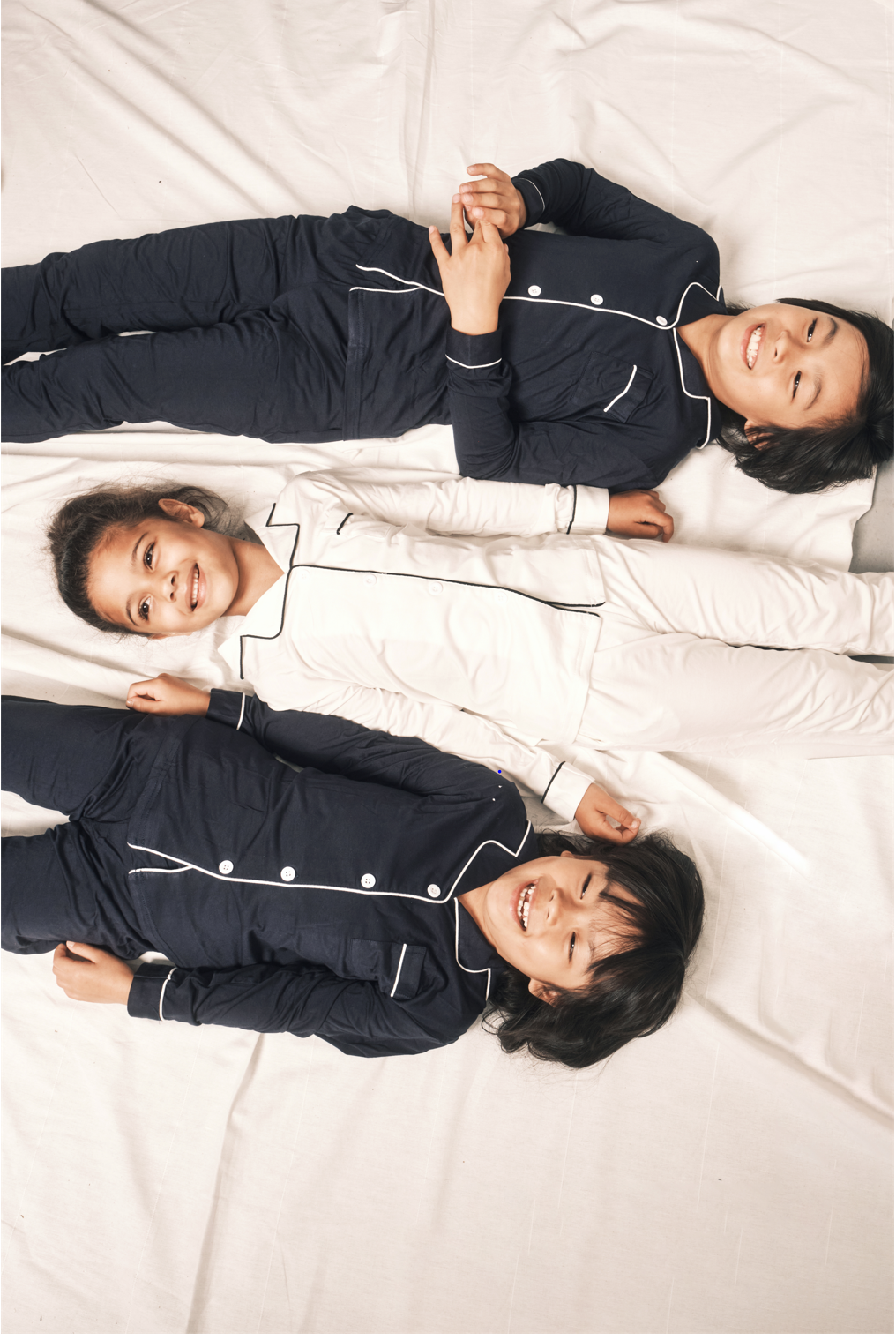 Mini Boys Bamboo Trouser Pyjama in Navy